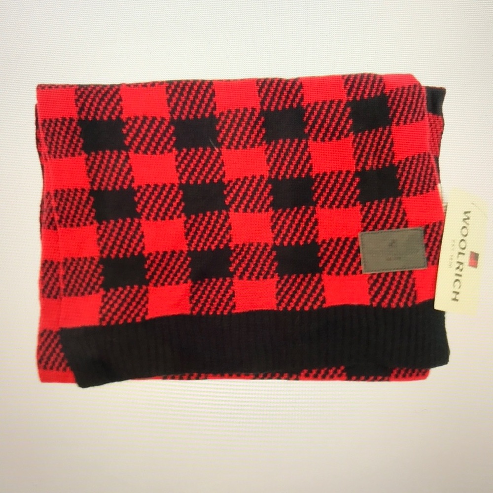 Woolrich Buffalo Knit Checker Beanie & Scarf Set - Picture 4 of 8